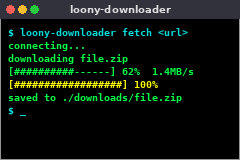 loony-downloader preview